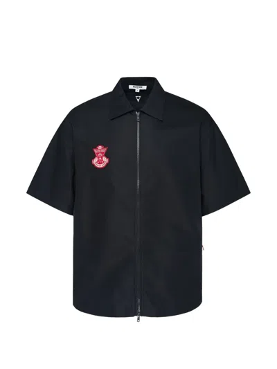 Blackjack Senior Short-sleeved Shirt In Black