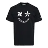 Blackjack Shuriken T-shirt In Black