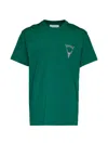 Blackjack Snake-print-patch T-shirt In Green