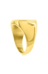 Blackjack Square Ring In Gold