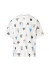 Blackjack Theme Printed T-shirt In Multi