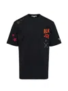 Blackjack Theme T-shirt In Black