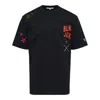 Blackjack Theme T-shirt In Black