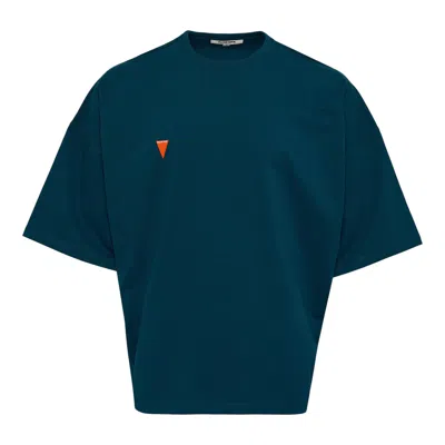 Blackjack Triangle 'v' T-shirt In Blue