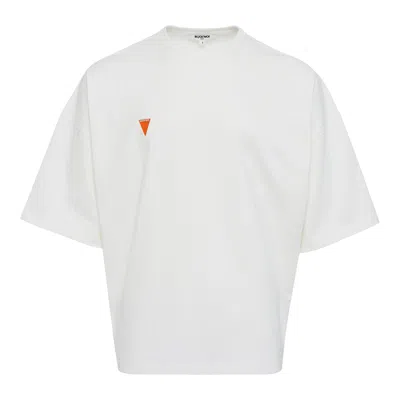 Blackjack Triangle 'v' T-shirt In White