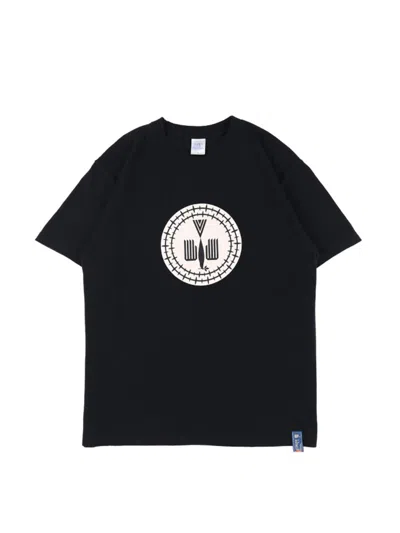 Pre-owned Blackmeans Graphic Logo T-shirt In Black