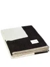 Blacksaw Black Generation Reversible Blanket In Black