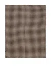 Blacksaw Grid-pattern Blanket (200cm X 150cm) In Brown