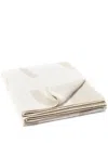 Blacksaw Neutral Visions Reversible Blanket In Neutrals