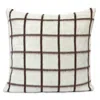 Blacksaw Umi Heirloom Zero Dye Alpaca Throw Pillow, 23 X 23 In White