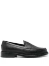 Blackstock & Weber Ellis Loafers In Onix Pebble Black