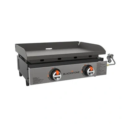 Blackstone 22" Original Omnivore Tabletop Griddle 2-burner Liquid Propane Flat Top Grill In Black