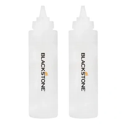 Blackstone 32 oz Plastic Squeeze Bottle Set In White