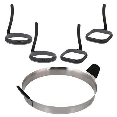 Blackstone 5-piece Egg & Omelet Breakfast Kit In Silver