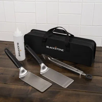 Blackstone 5-piece Griddle Accessory Tool Kit With Carry Bag In Stainless Steel