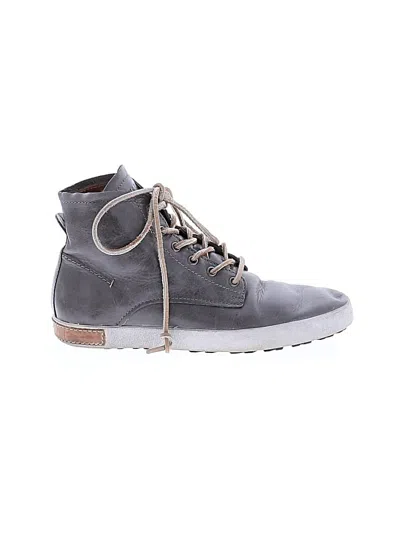 Pre-owned Blackstone Ankle Boots In Gray