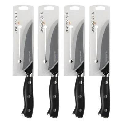 Blackstone Griddle Essentials  4 Piece Steak Knife Set In Black