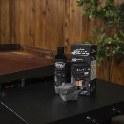 Blackstone Griddle Top Restoration Kit In Matte Black