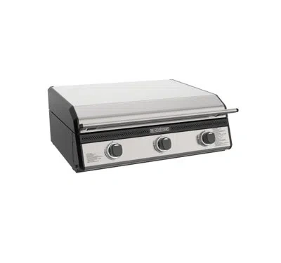 Blackstone Kitchen Ready 3-burner 28" Xl Built-in Griddlewith Hood In Silver