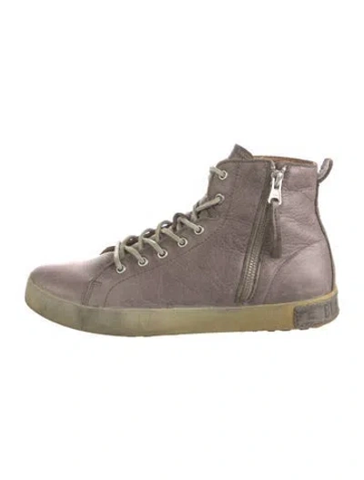 Pre-owned Blackstone Leather Sneakers In Multicolor