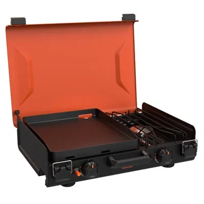 Blackstone Otg 14" Griddle With Side Burner In Matte Black