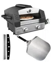 Blackstone Portable Pizza Oven With 15" Cordierite Stone 6964 In Black
