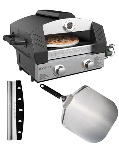 Blackstone Portable Pizza Oven With 15" Cordierite Stone 6964 In Black