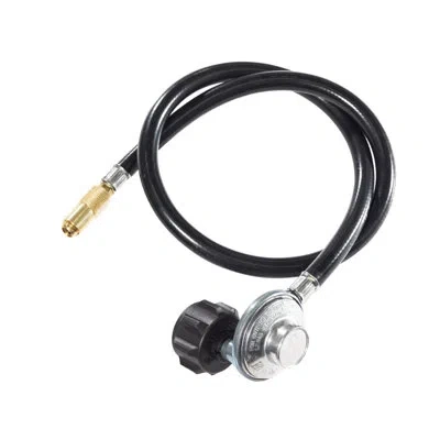 Blackstone Propane Tank Adapter Hose With Regulator In Satin Black