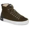 Blackstone Ql70 Genuine Shearling Lined Sneaker In Brown