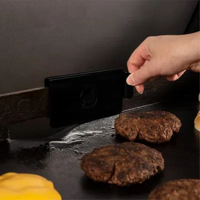 Blackstone Side Shelf Rail Tool Hooks And Grease Gate For Griddles With Rail System In Stainless Steel