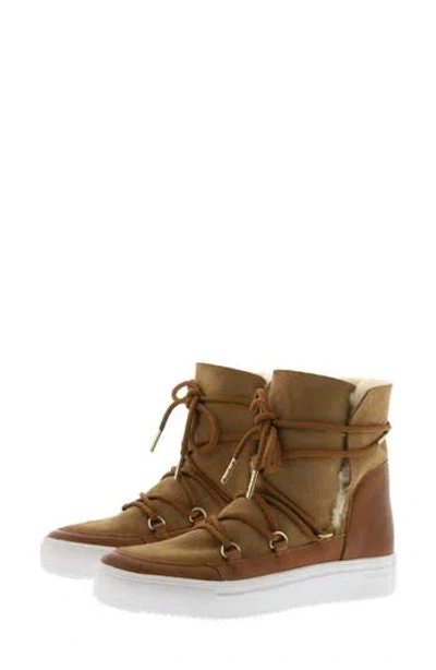 Blackstone Ul87 Genuine Shearling Lined Boot In Brown