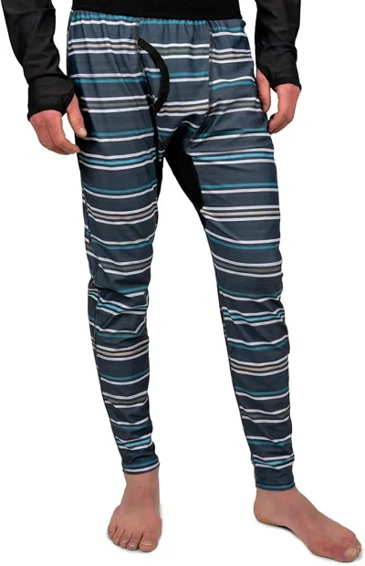 Blackstrap Skyliner Pant Full Leg In Stripes Blue In Multi