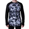 Blackstrap Skyliner Top In Tie Dye Black In Multi