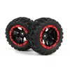 Blackzon Slyder Mt Wheels & Tires Black & Red