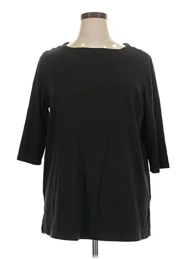 Pre-owned Blair 3/4 Sleeve T-shirt In Black