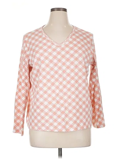 Pre-owned Blair 3/4 Sleeve T-shirt In Pink