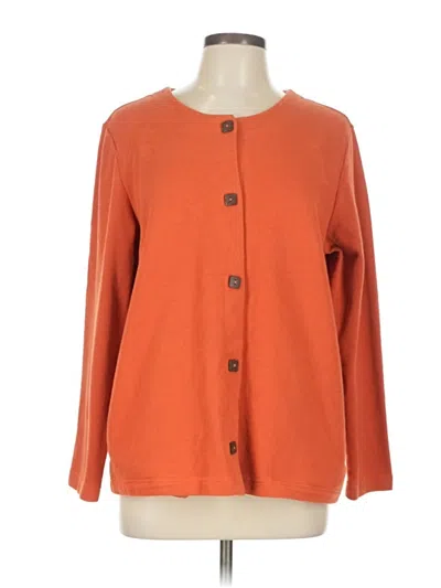 Pre-owned Blair Cardigan Sweater In Orange