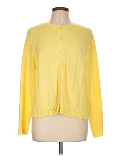 Pre-owned Blair Cardigan Sweater In Yellow