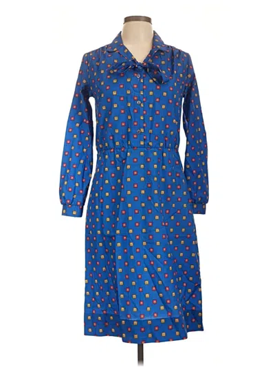 Pre-owned Blair Casual Dress In Blue