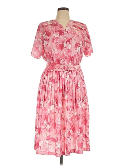 Pre-owned Blair Casual Dress In Pink