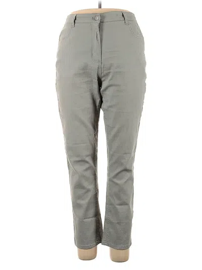 Pre-owned Blair Casual Pants In Gray