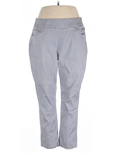 Pre-owned Blair Casual Pants In Gray