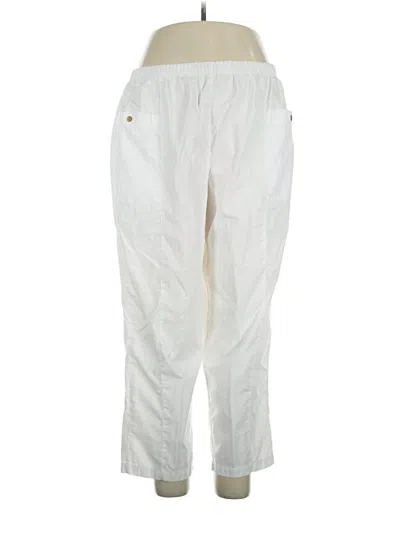 Pre-owned Blair Casual Pants In White