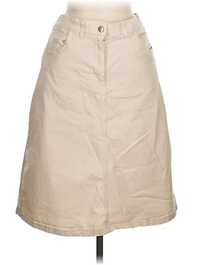 Pre-owned Blair Casual Skirt In Tan