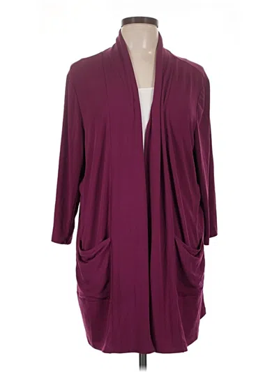 Pre-owned Blair Coat In Burgundy