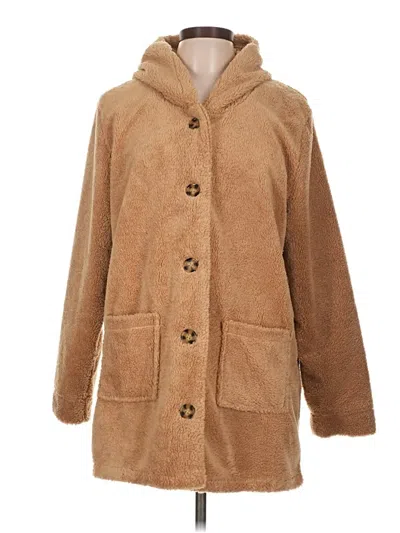 Pre-owned Blair Coat In Tan