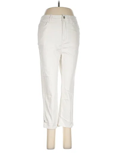 Pre-owned Blair Jeans In Ivory