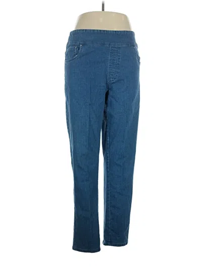 Pre-owned Blair Jeggings In Blue