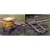 Blair Line 3 Each N Scale Laser-cut Handcar Set-off Kit