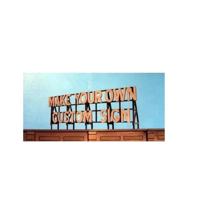 Blair Line Ho S & O Scale Do-it-yourself Custom Billboard Kit